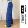 Women's High Waist Cargo Pants Wide Leg Pants Loose Fit Japanese Casual Solid Nylon Quick Dry Three Length Sports Trousers