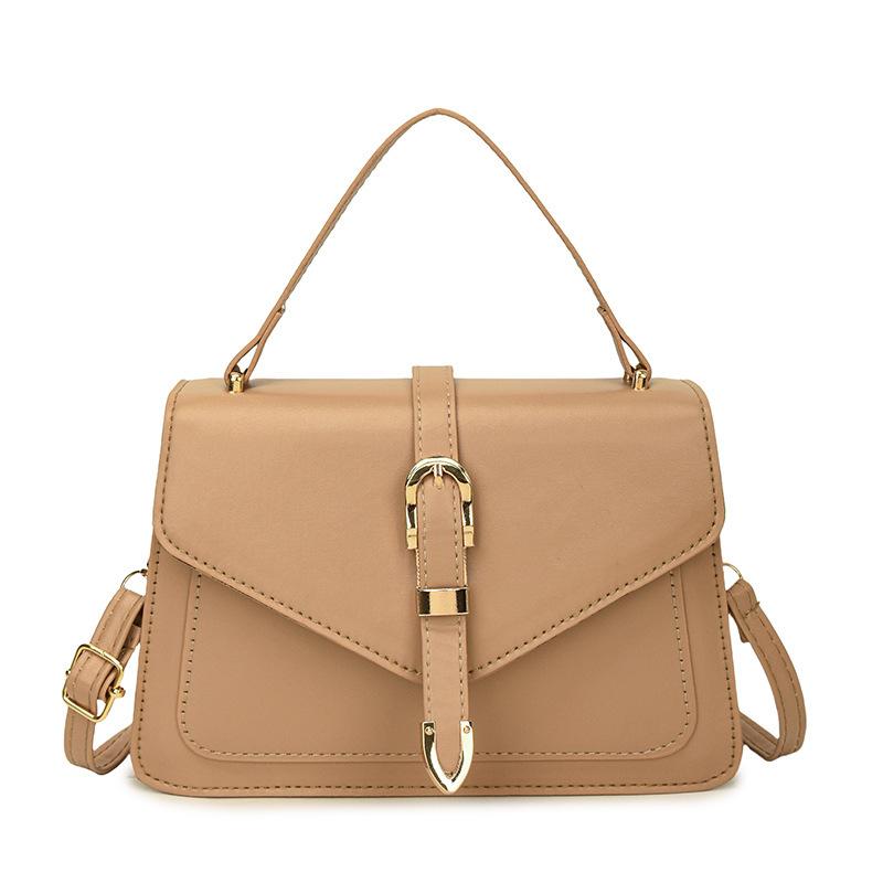 Commuter Niche Bag Messenger Bag Women's 2025 New Trendy and Versatile Simple Shoulder Bag Textured Small Square Bag