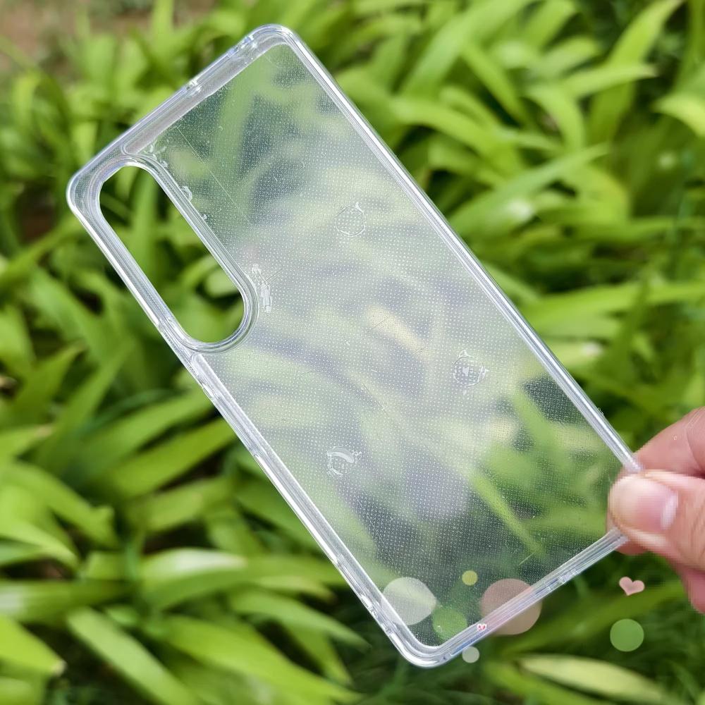 For Sony Xperia 1 VII Case Luxury TPU+PC Clear Matte Anti Fall Phone Back Cover For Sony Xperia 1 VII Shell Shockproof Bumper