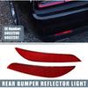 Rear Bumper Reflector Light 84037296 84037297 for Chevrolet Cruze 2016-2019 Left Right Side Red 1 Pair