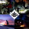 Dual Core T6 Strong Light Head Lamp USB Charging Strong Light Telescopic Zoom Head Lamp Bicycle Head Lamp