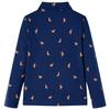 Chemise pour enfants bleu marine 92/104/116/128/140