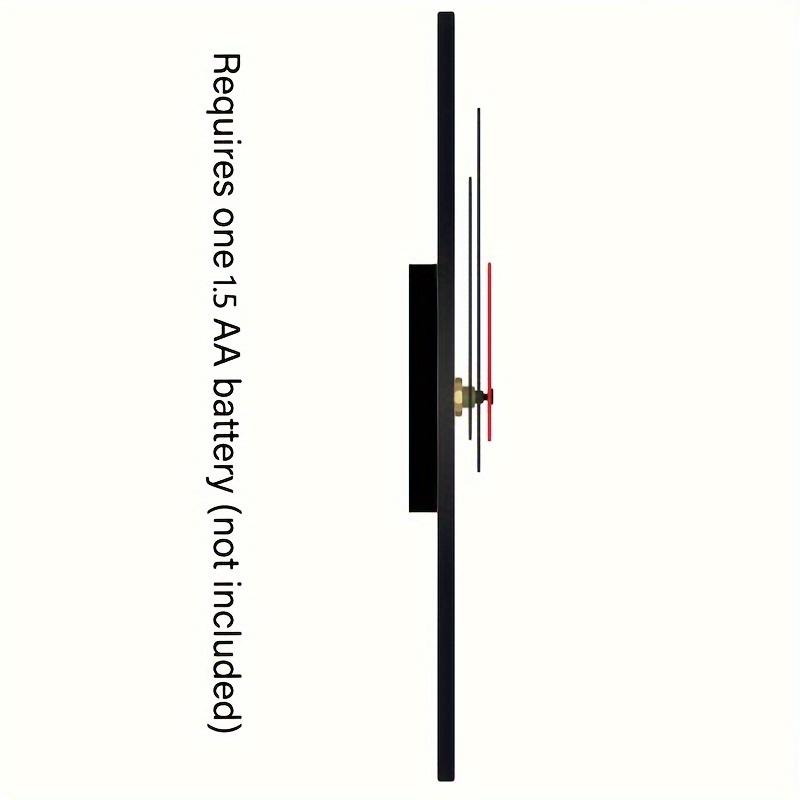 Silent Non-Ticking Pool Table Design Wall Clock - Creative Billiard Balls & Cue Stick Numbers 1-12, Wooden Frame, - Home Offic