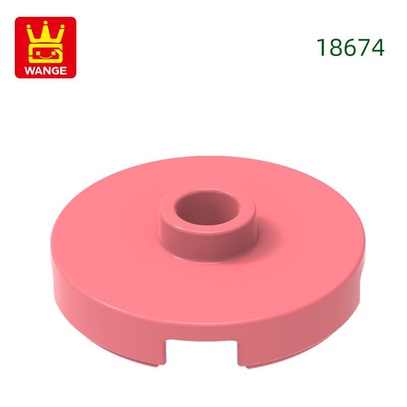 

Non-Toxic 281Pcs/Lot 18674 Round 2 X 2 With Open Stud Block Moc Color Accessories Compatible With Bricks Children Toys Assembly Part 281pc