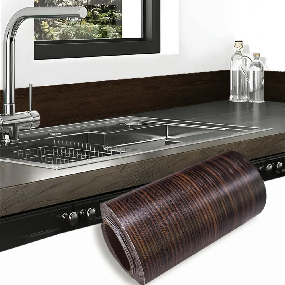 

1pc 5m Self-adhesive Wall Trim Line Skirting Border Waterproof Baseboard Wallpaper Sticker For Living Room Home Decoration 10cmx5M