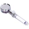 G1/2 High Pressure Fan Shower Head with Pause Switch 360 Degree Rotation Handheld Filter Detachable