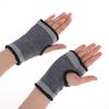 1Pair Elastic Wristband Wrist Palm Brace Carpal Protector For Basketball Football Sports Gym Gray