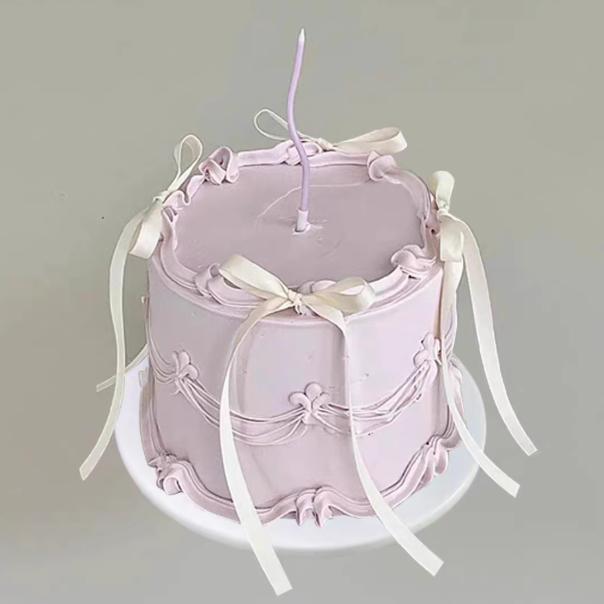 

Color Simulated Pink Cake Model Fake Birthday Cake Dessert Shop Window Display Sample Decor Girl Wedding Ornament Shooting Props 6 inch