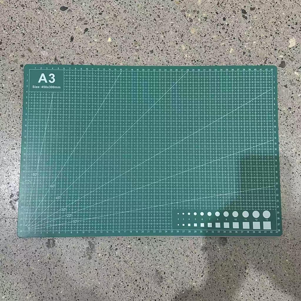 Umweltfreundliche A4 Schneidematte 2,3 mm - Handgefertigte Kunst- und Gravurplatte, verschiedene Stile verfügbar