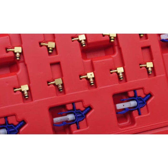 Flow Meter for Diesel Common Rail Injector - VIDAXL - with Adapter Set