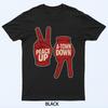 Peace Up A-town Down T Shirt For Men Women Kids T-Shirt