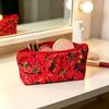 Zipper Design Pencil Case Large Capacity Makeup Pouch Trendy Pen Bag  Gift