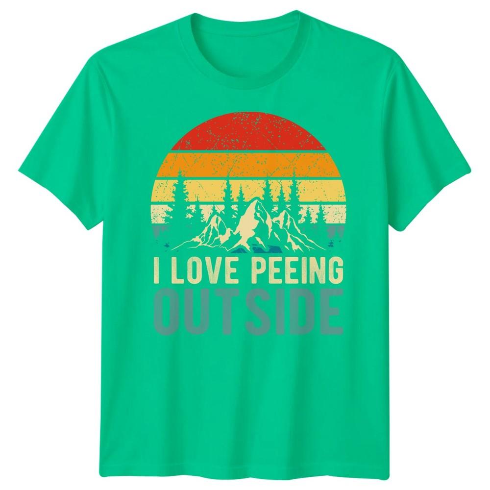Camping I Love Peeing Outside TShirt Funny Hiking Outdoors Gift Unisex Unisex Tee S