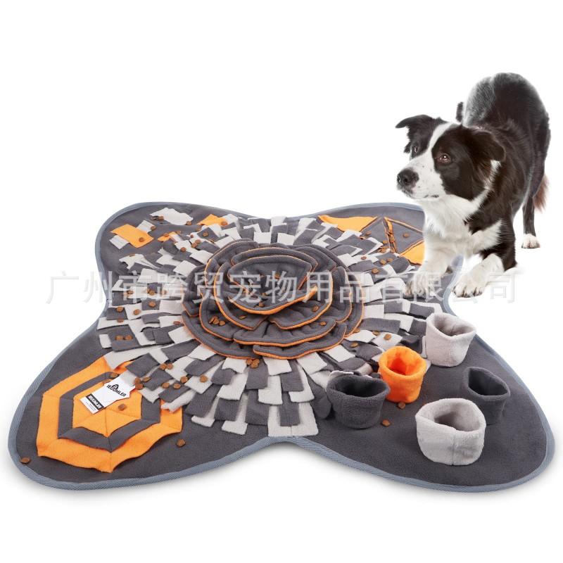 Dog Cat Snuffle Mat Mental Stimulation Stress Relief Durable Washable Indoor Outdoor Pet Toy
