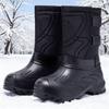 Cotton Shoes, High-top Snow Boots, Fleece and Thickened Cotton Boots, Waterproof and Anti-slip One-foot Shoes