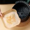 100pcs Oilproof Air Fryer Paper Non-Stick Air Fryer Liners Air Fryer Mat Parchment Paper  Steamer