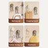 1/2Pcs Suction Cup Hook Adhesive Technology Wall-mounted Heavy-duty Adjustable Versatile Bathroom Kitchen Hook