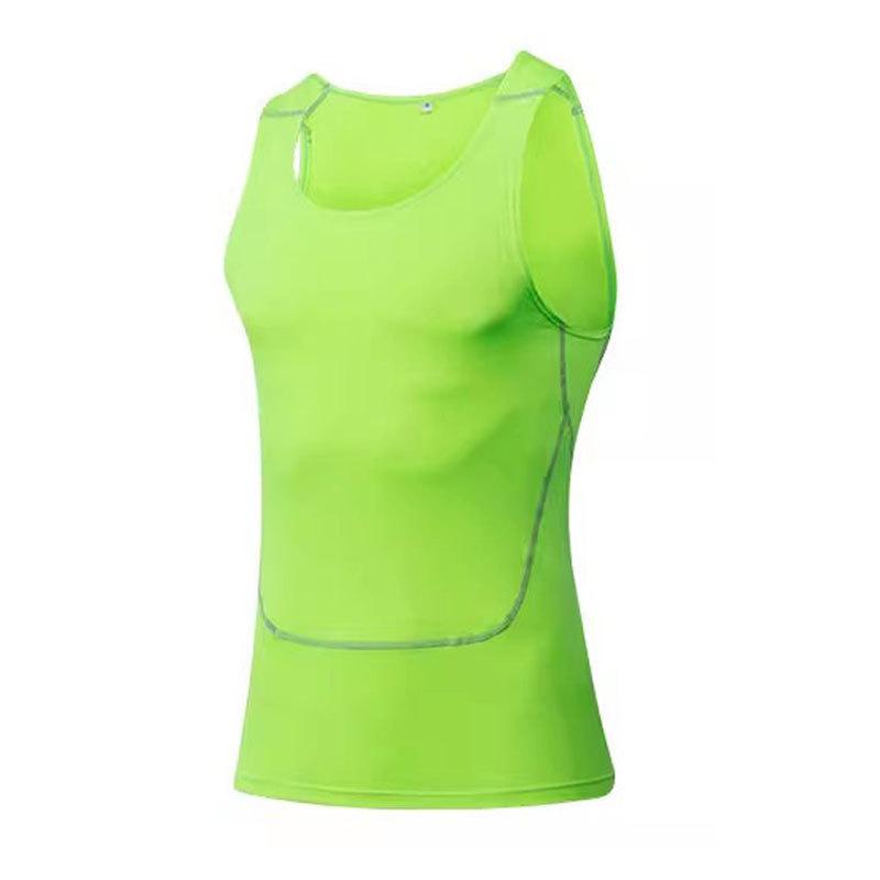 Men's Breathable Quick-Dry Slim Fit Sports Vest for Running, Training, and Basketball