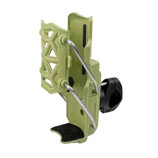 Adaptive Cycling Water Bottle Holder Automatic Clamping 360 Degree Rotatable Bottle Cage for 2''-3''