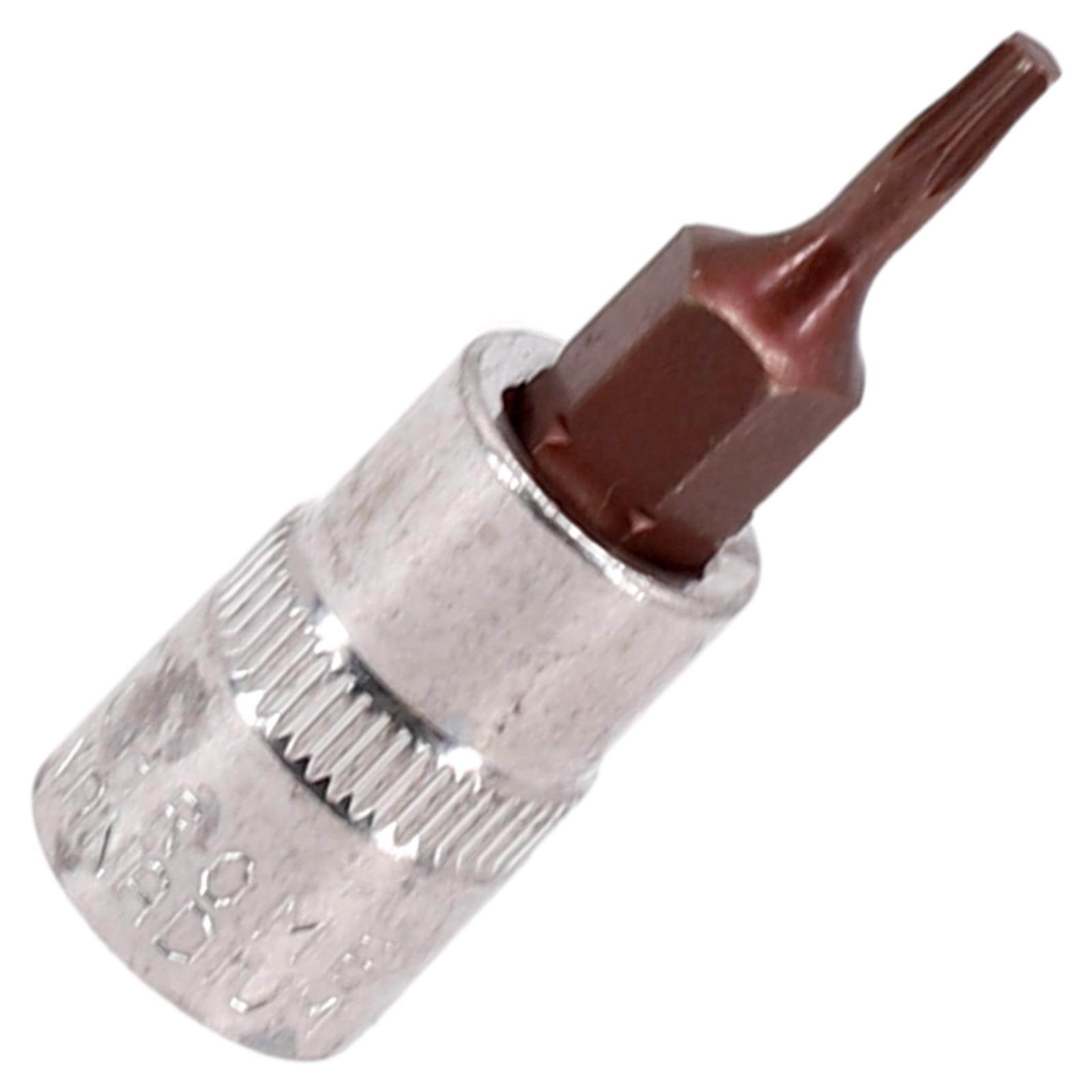 

Головка с битой T15 Torx T20 T27 1 шт. T8 6,35 мм / 1/4 дюйма T27