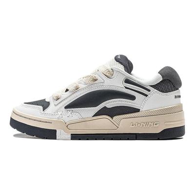 Li Ning Journey V2 Všestranné Retro Skateboardové Boty Silná Podrážka Zvyšující Výšku Chlebové Boty Protiskluzové Odolné proti Opotřebení Lehké Nízké AGCT137-5