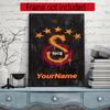 Galatasaray Customize Your Name Diamond Painting Round Diamond Rhinestones Mosaic Diamond Embroidery Wall Paintings Rhinestones Gift Frameless