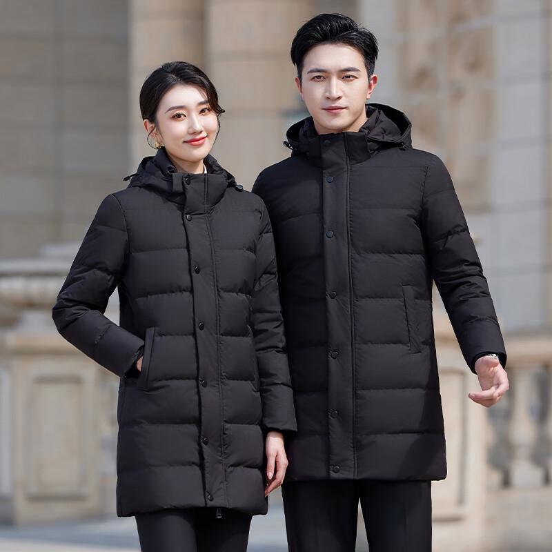 Trollman Unisex Mid-Length Down Cotton Workwear Jacket