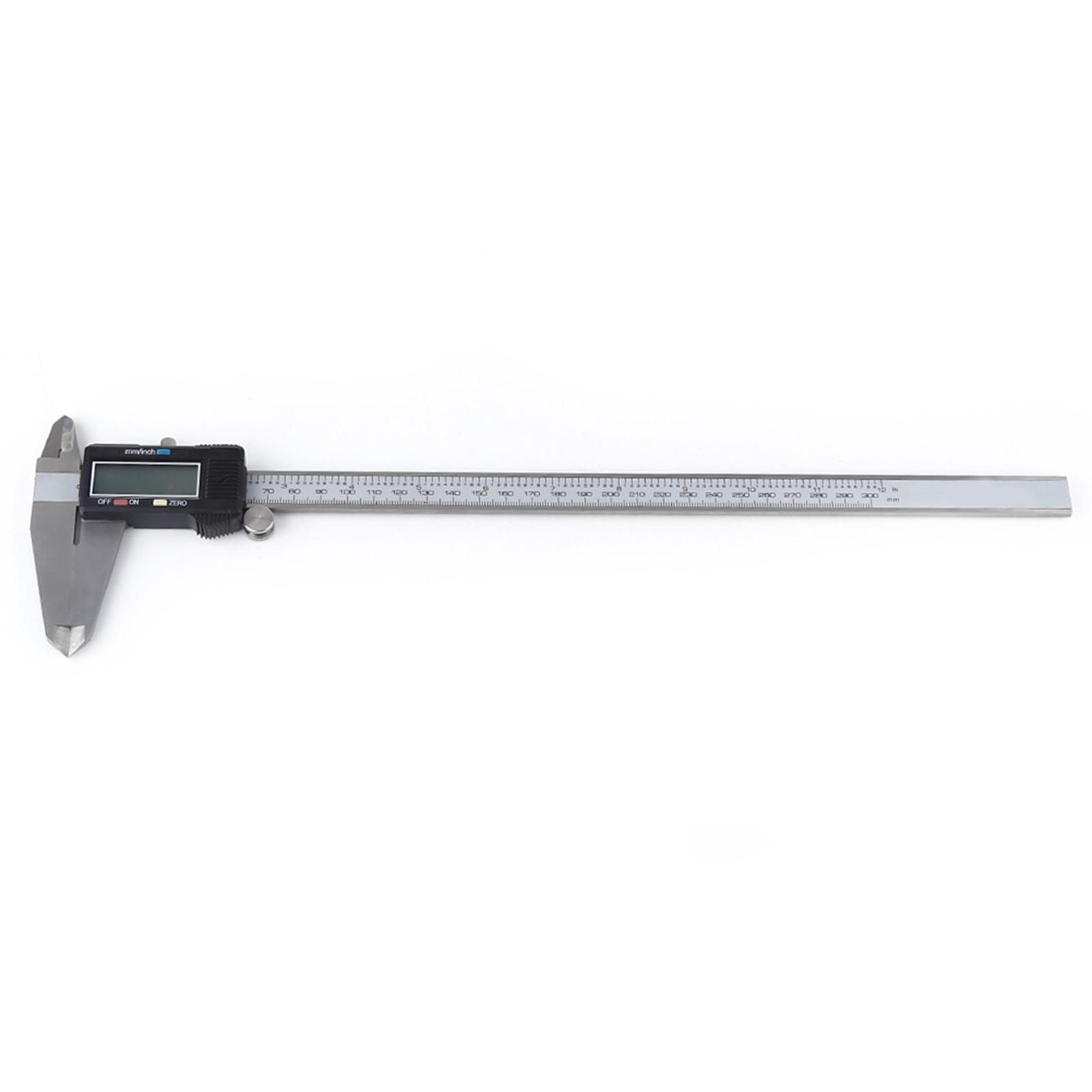

12 Inch 300MM Digital Electronic Vernier Caliper Digital Vernier Caliper 0‑300MM Micrometer Mea