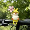 Yellow Windmill Duck Pendant Hanging Installation Baby Cart Decoration Bicycle Ornament  Kids