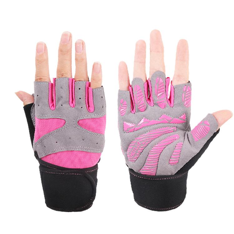 Fitness Halbfingerhandschuhe Gewichtheberhandschuhe Training Männer und Frauen Sport Halbfinger Outdoor Radfahren Motorradhandschuhe