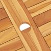 Vidaxl 7-Cz. Garden Furniture Set, Solid Teak Wood