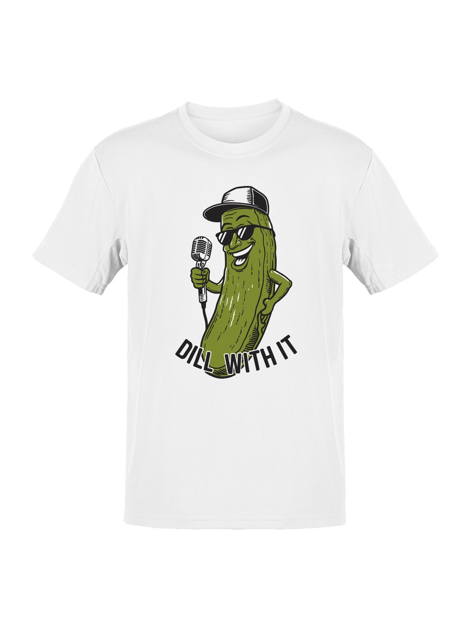 Cool Pickle Dill With It Fun Men s T-shirt M