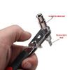 1/4" Multifunction Mini Ratchet Wrench Set - Forward/Reverse Torque Socket & Screwdriver