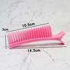 Non Slip Grip Hair Section Clips Plastic Hairdressing Clips Dyeing Hair Clips  Salon Use
