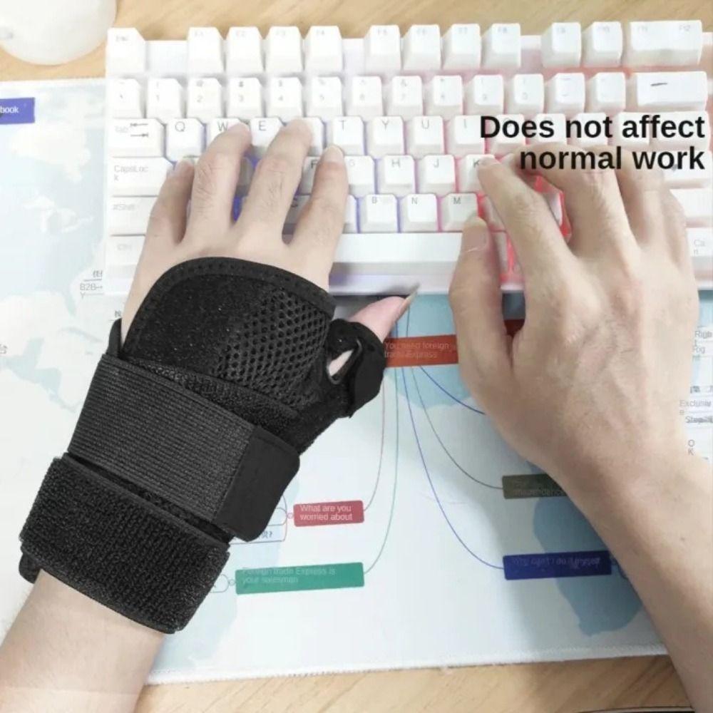 Tendinitis Thumb Sleeve Wrist Brace Polyerster Pressurized Wrist Pad  Wrist Uncomfortable