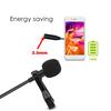 Lapel Microphone Omnidirectional Condenser Mic for iPhone Samsung Android & Windows Smartphones