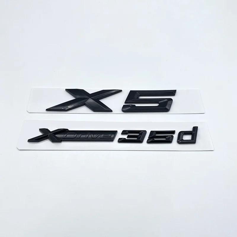 Neue Schriftzug XDrive28i XDrive30i XDrive35i XDrive40i XDrive48i XDrive50i XDrive30d Für BMW X5 Auto Hinten Stamm Emblem Sticke