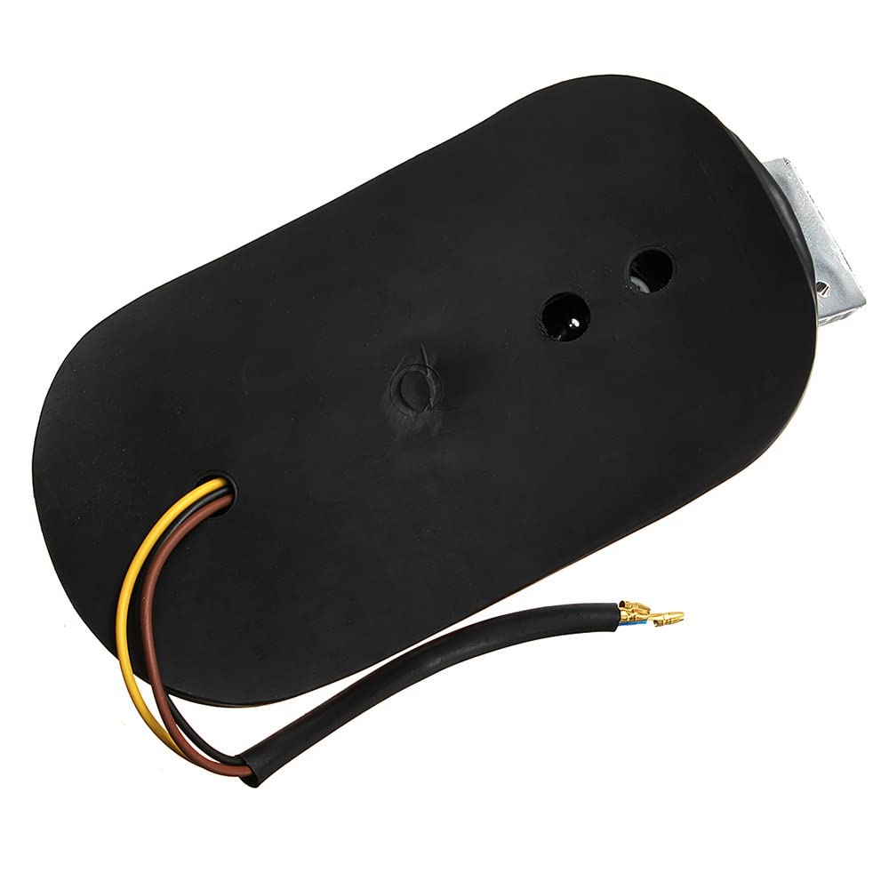 TAMOSH Universal Motorcycle Tail Bulb Mount Plate Turn Signal Rear Tail Brake Stop Lamp for Choppers Cruisers Classic