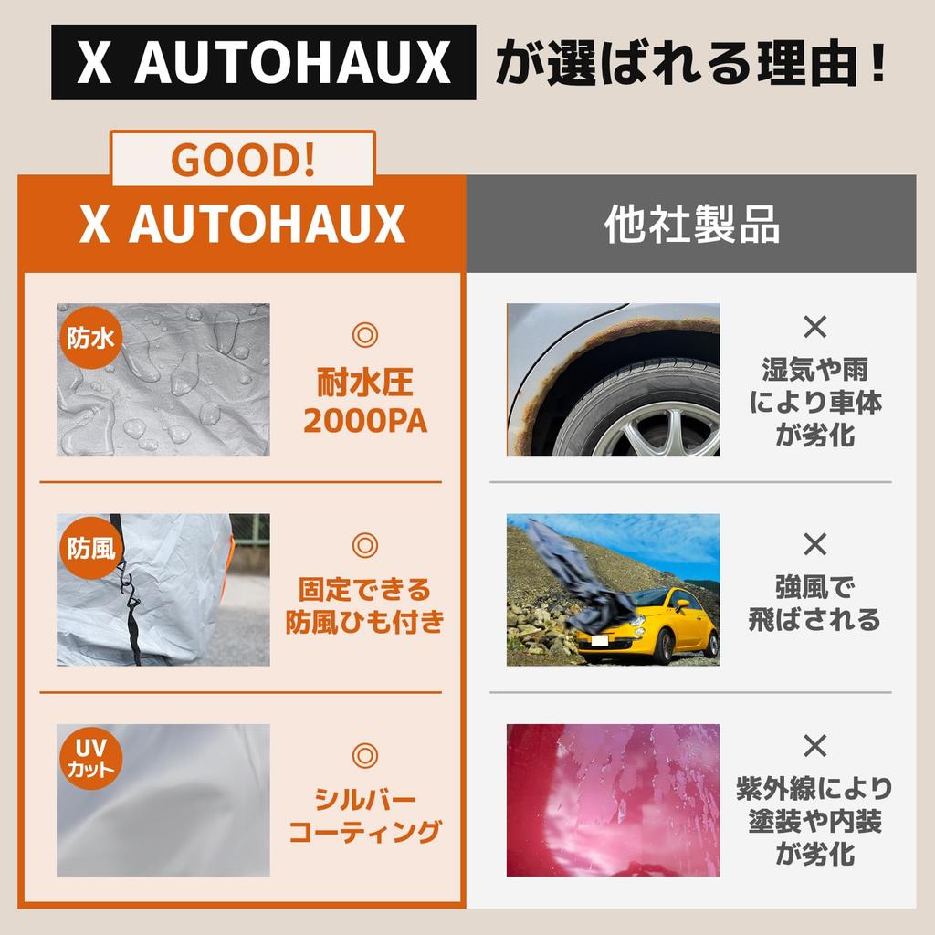 X AUTOHAUX with Nissan Sakura Light Car Body with Windproof Fleece Rainy Season Strong Yellow Hail Side Nighttime Safety Easy To Put On and Take