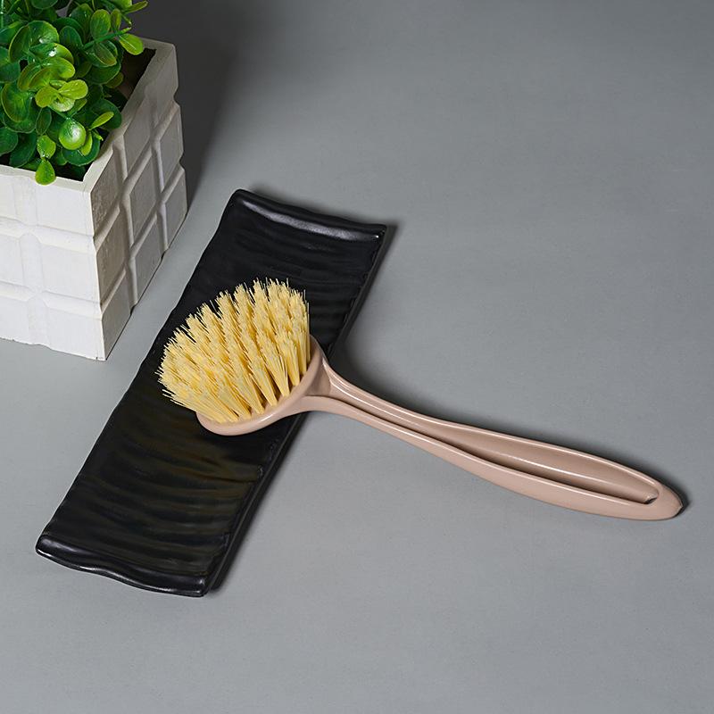 Pot Brush Household Kitchen Brush Pot Dishwashing Artifact Washing Pot Non-staining Oil Brush Brush Bowl Descaling Oil Long Handle Cleaning Brush