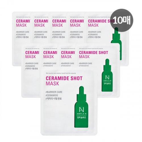 Amplen Ceramide Shot Barrier Strengthening Mask Pack 10 Sheets none
