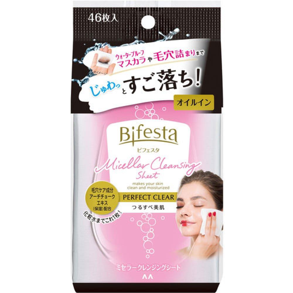 

Мицеллярное очищающее средство Bifesta Perfect Clear, 46 листов