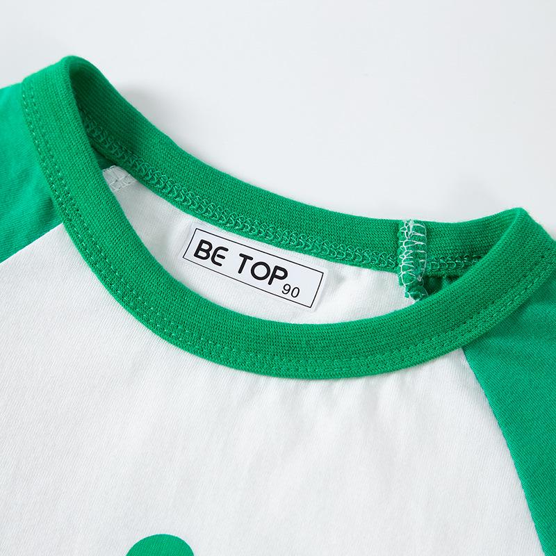 Boys' Cartoon Korean-Style Pure Cotton Short-Sleeve T-Shirt