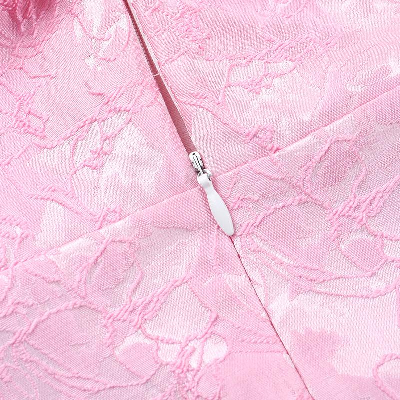 Sexy šaty s odhalenými zády a mašlí na ramenou, jednořádkové, s výstřihem do V, dámské temperamentní šaty