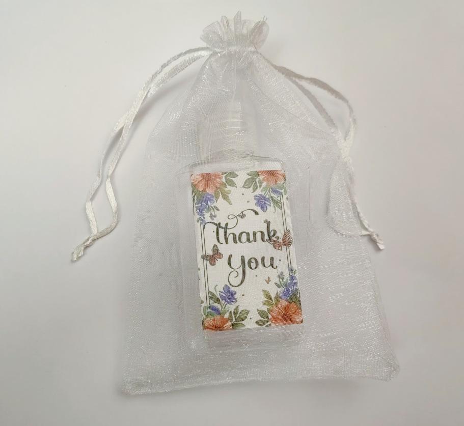 60ml PETG plastová cestovní dávkovací láhev na dezinfekci rukou