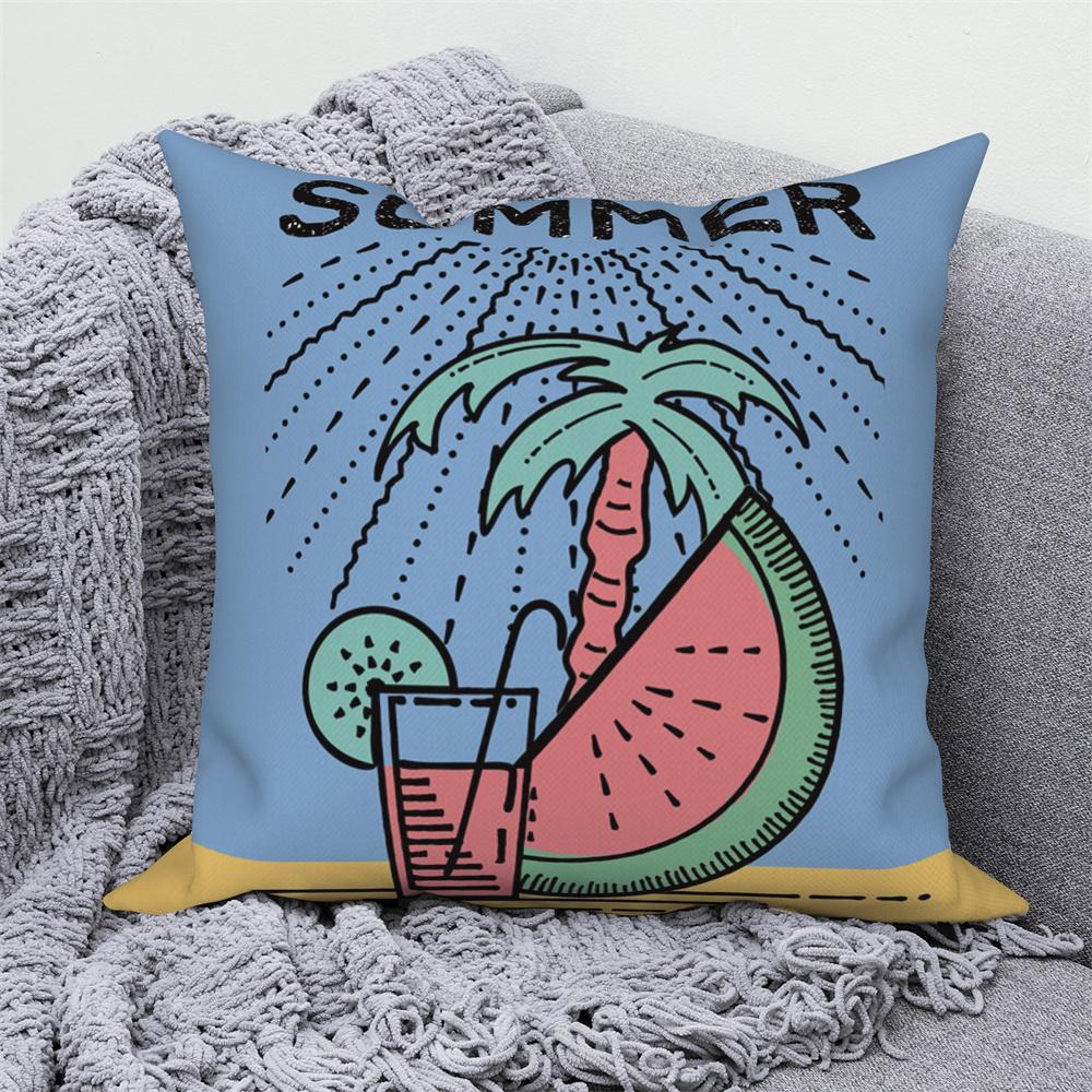 Home Sofa Office Cushion Pillowcase Wholesale  Summer Decoration