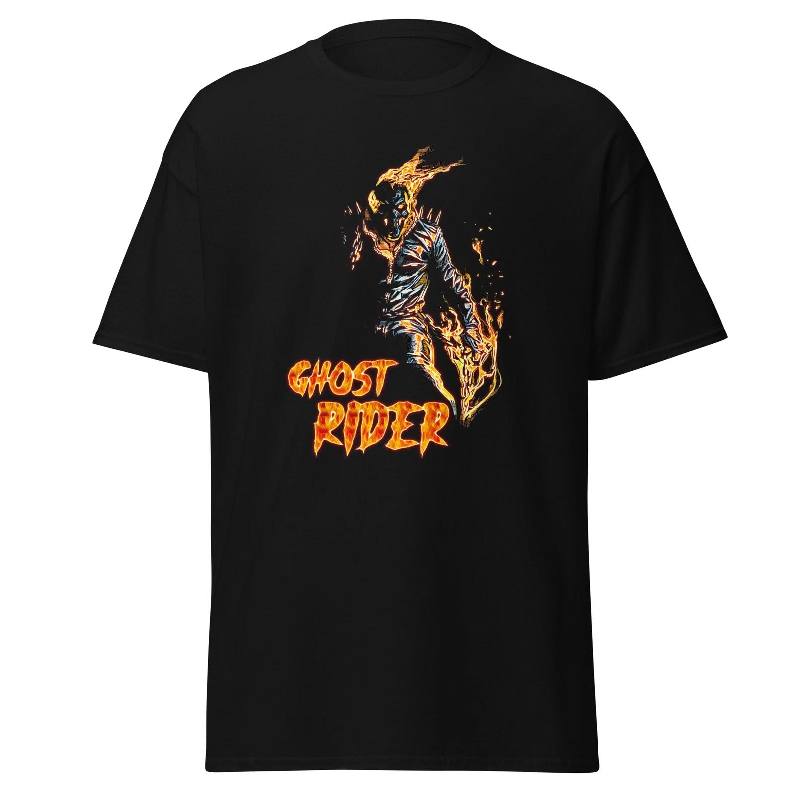 Men s and Women s T-shirts Ghost Rider classic tee shirt XS
