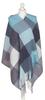 Sciarpa 180x70 R-SP100-7047 blu