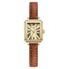 Roman Retro Small Exquisite Square Student Watch Women'S Simple Temperament Belt Quartz Watch