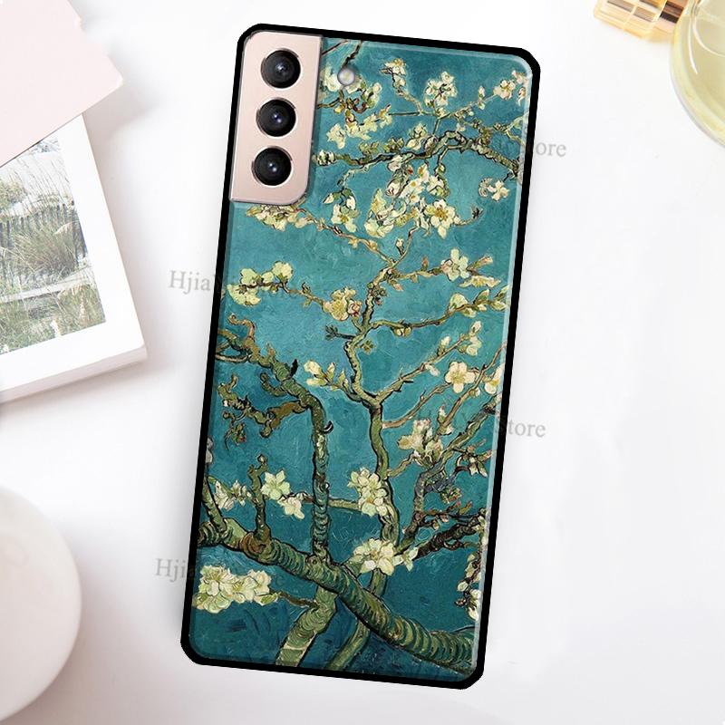 Van Gogh Art Oil Painting Case For Samsung Galaxy S22 Ultra S20 S21 FE S8 S9 S10 Note 10 Plus Note 20 Ultra Cover